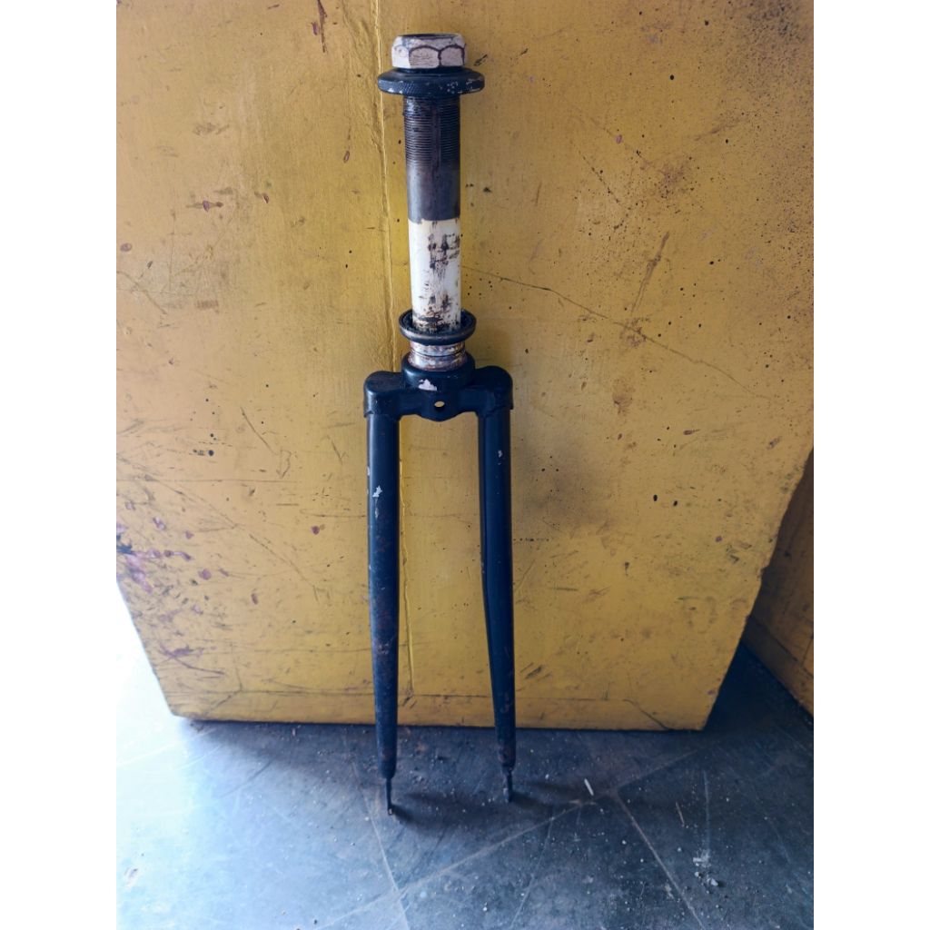 fork sepeda balap jadul 27 second antiq