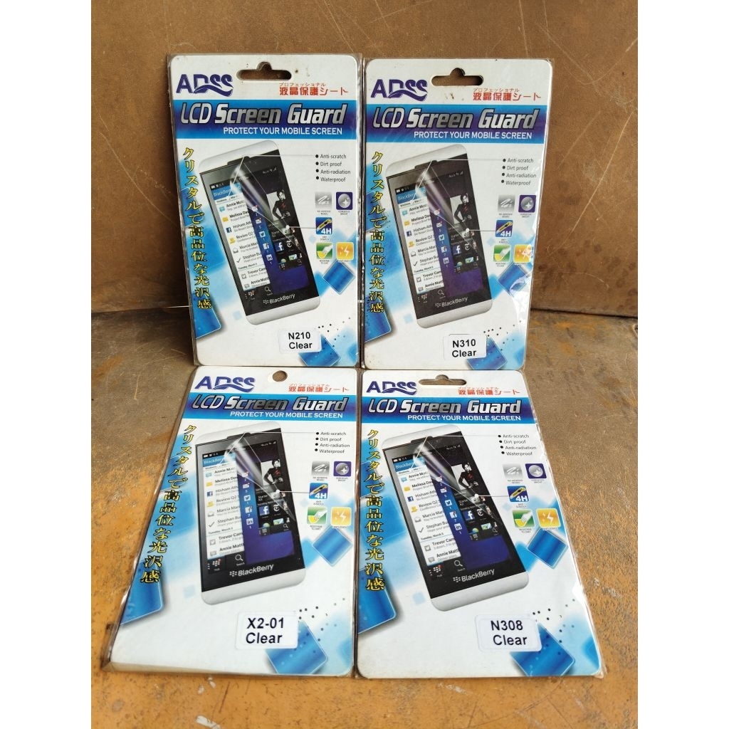 Anti Gores Plastik Bening Screen Guard Android HP NOKIA X XL X2 N210 N310 N308 N7100