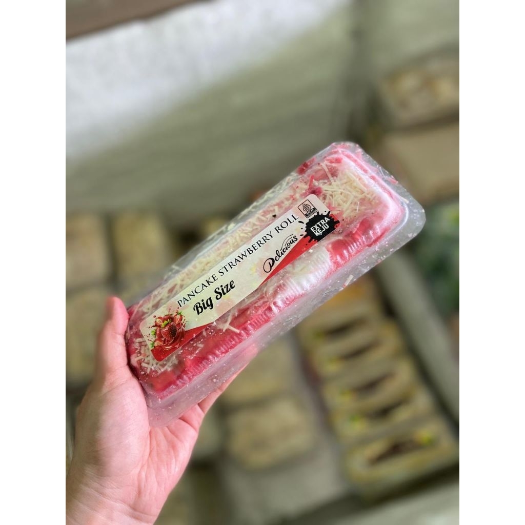 Pancake Strawberry Super Jumbo
