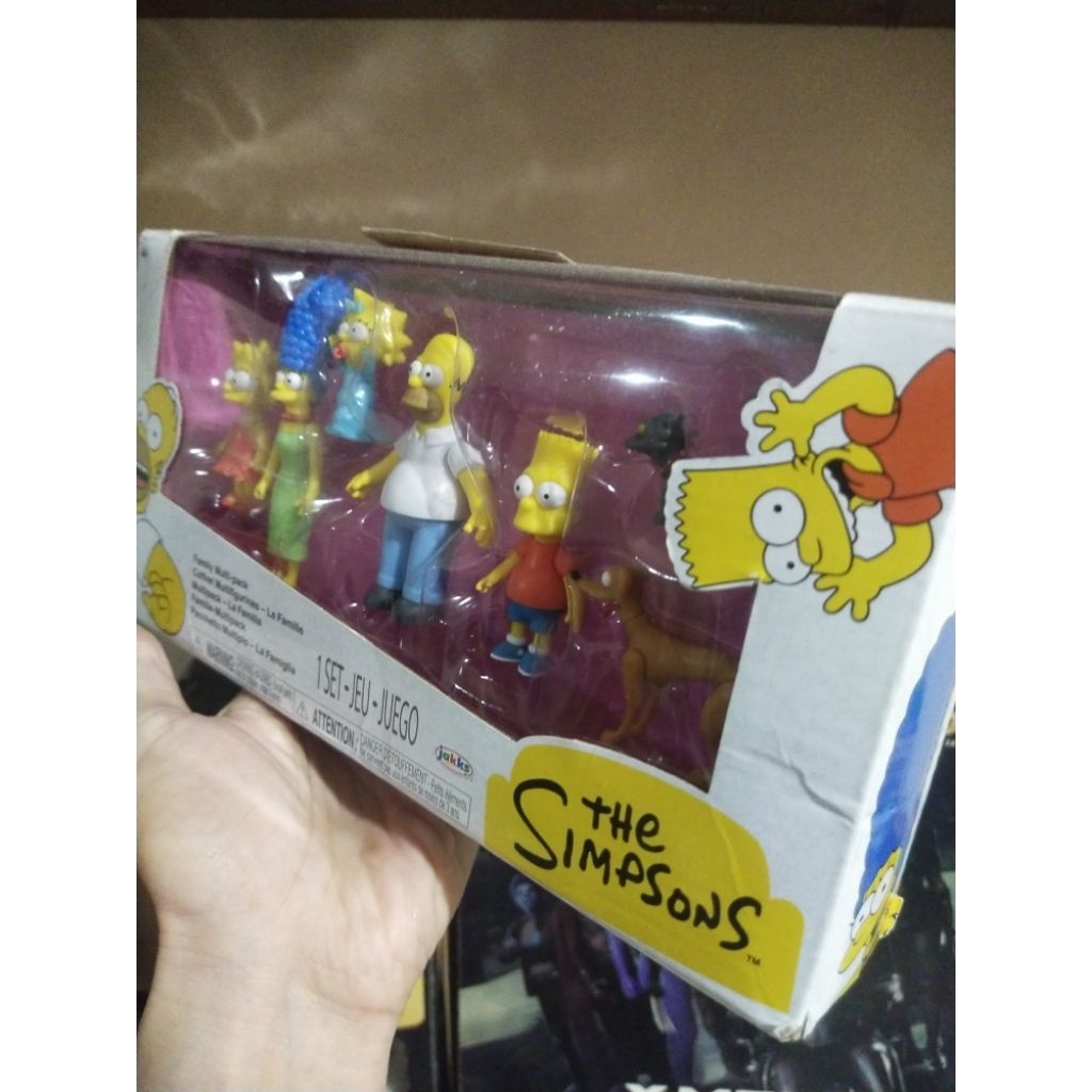 The Simpsons Family Figure Set Walmart Edition