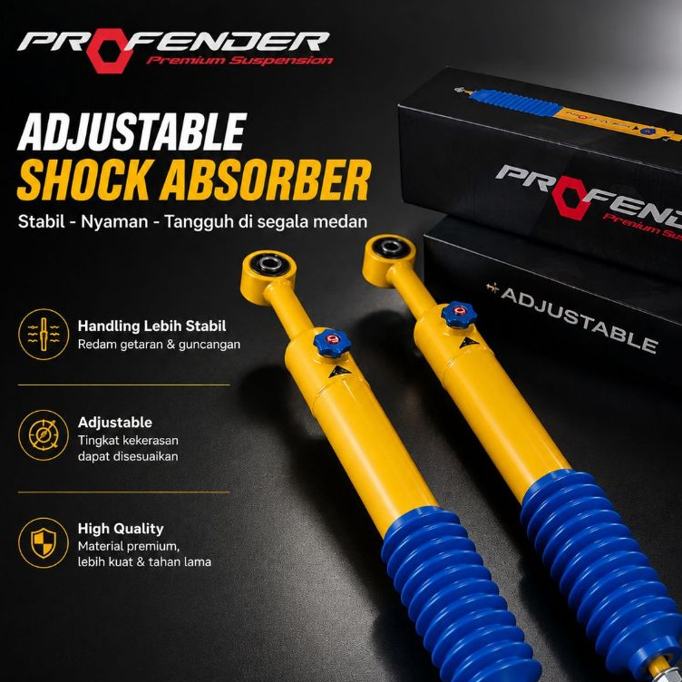 SHOCK ABSORBER PROFENDER BAGIAN DEPAN | SHOCK PROFENDER BASIC STD DEPAN