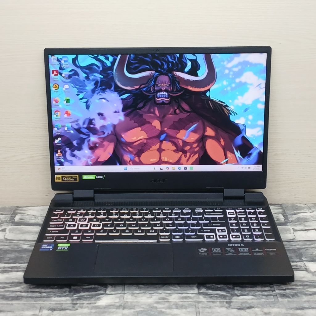 LAPTOP GAMING ACER NITRO AN515-58 INTEL CORE I9-12900H GEN 12 16GB SSD 512GB RTX 3060 (6GB)