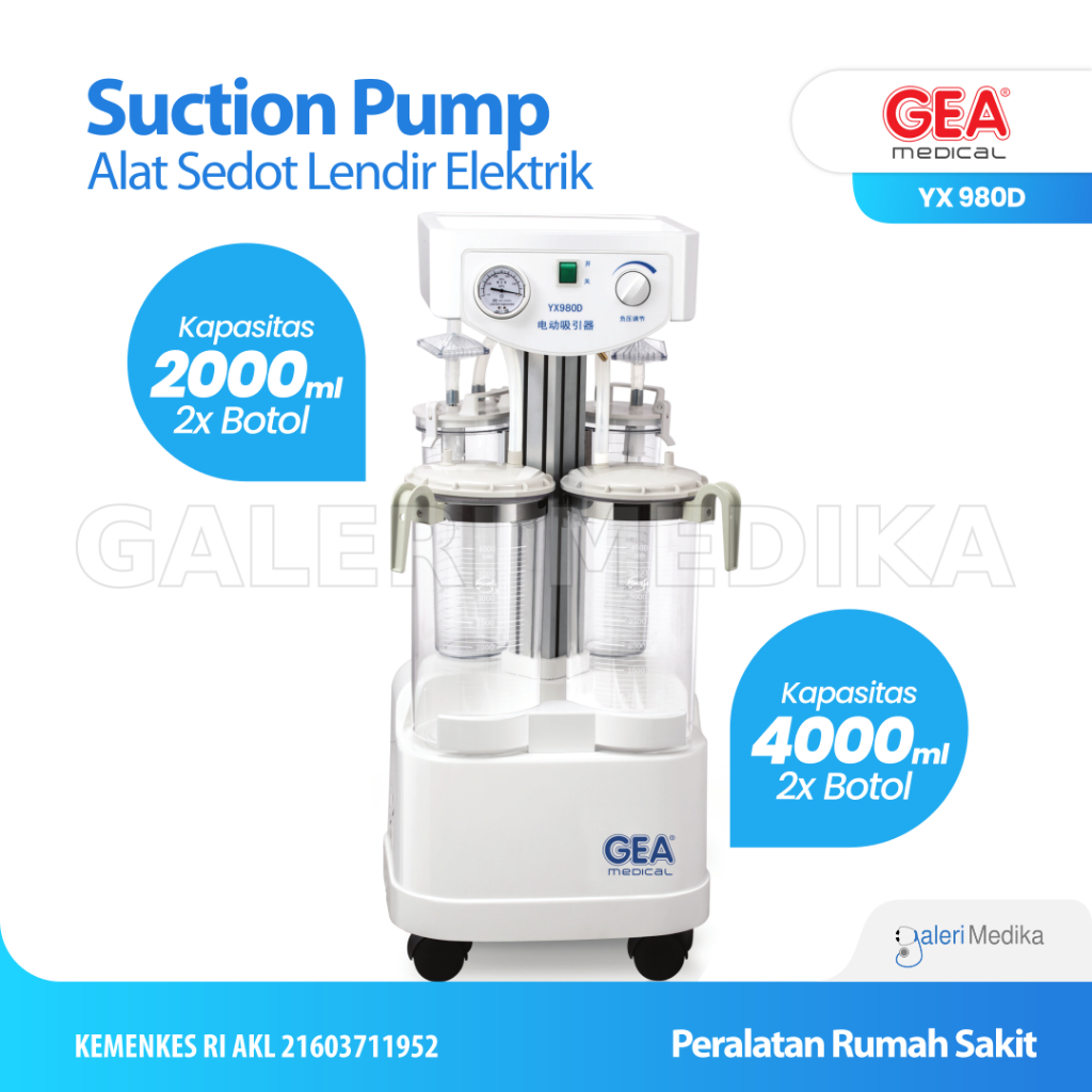 Suction pump GEA YX980D Electric Suction Apparatus