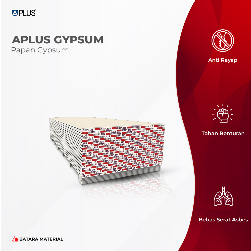 Solusi Papan Gypsum Serbaguna Aplus Gypsum