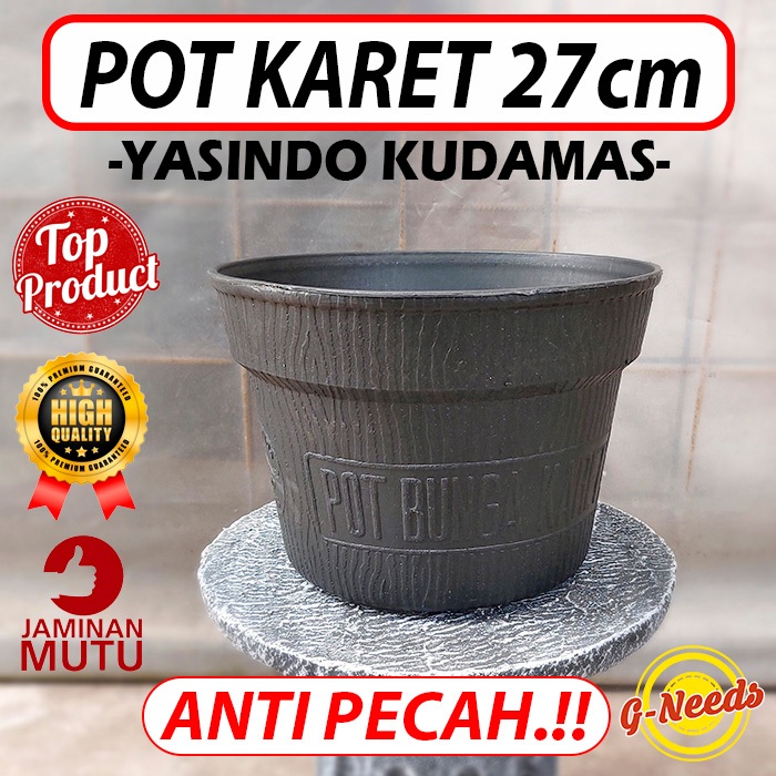 Pot Karet ANTI PECAH YASINDO 27 Cap Kuda Mas (KHUSUS GRAB/GOJEK)
