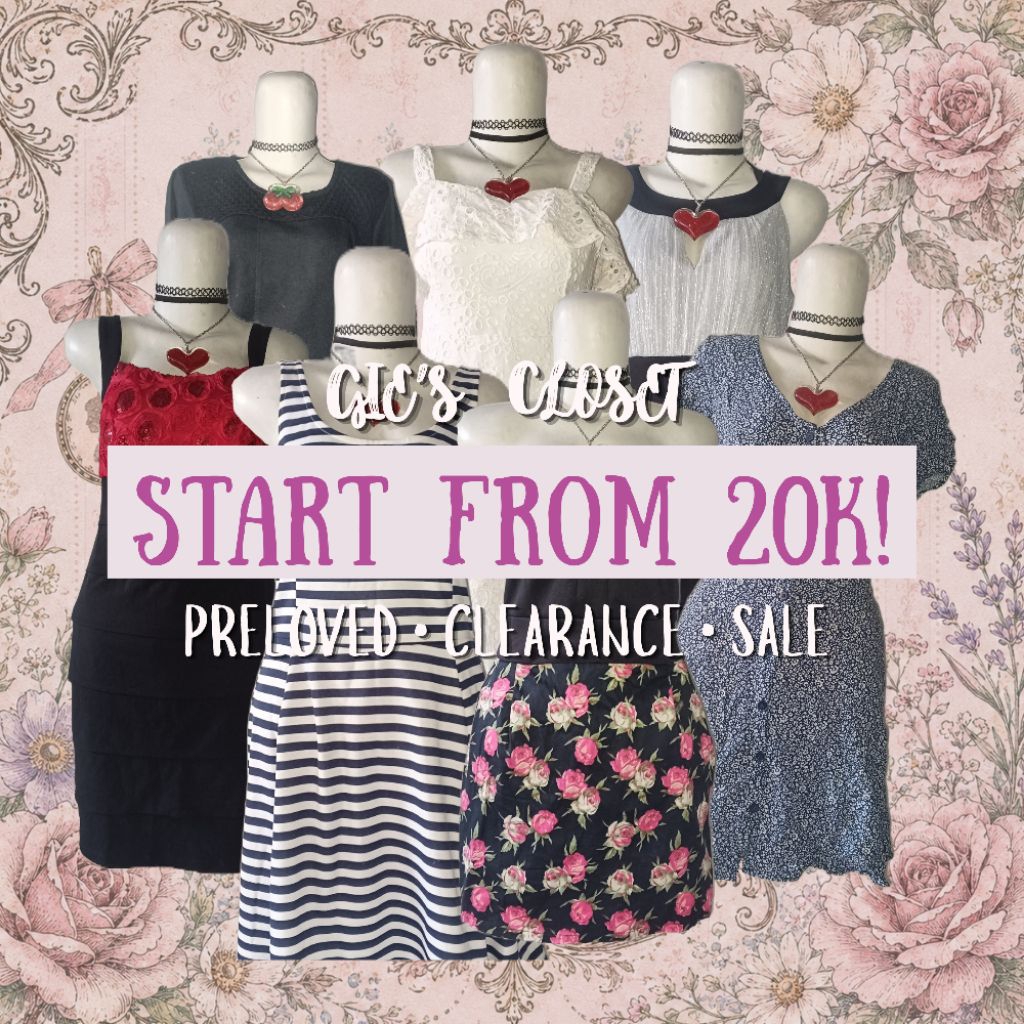 [CLEARANCE] Preloved Dress Long Blouse pl second branded ori (vintage, y2k, retro, gothic, downtown,