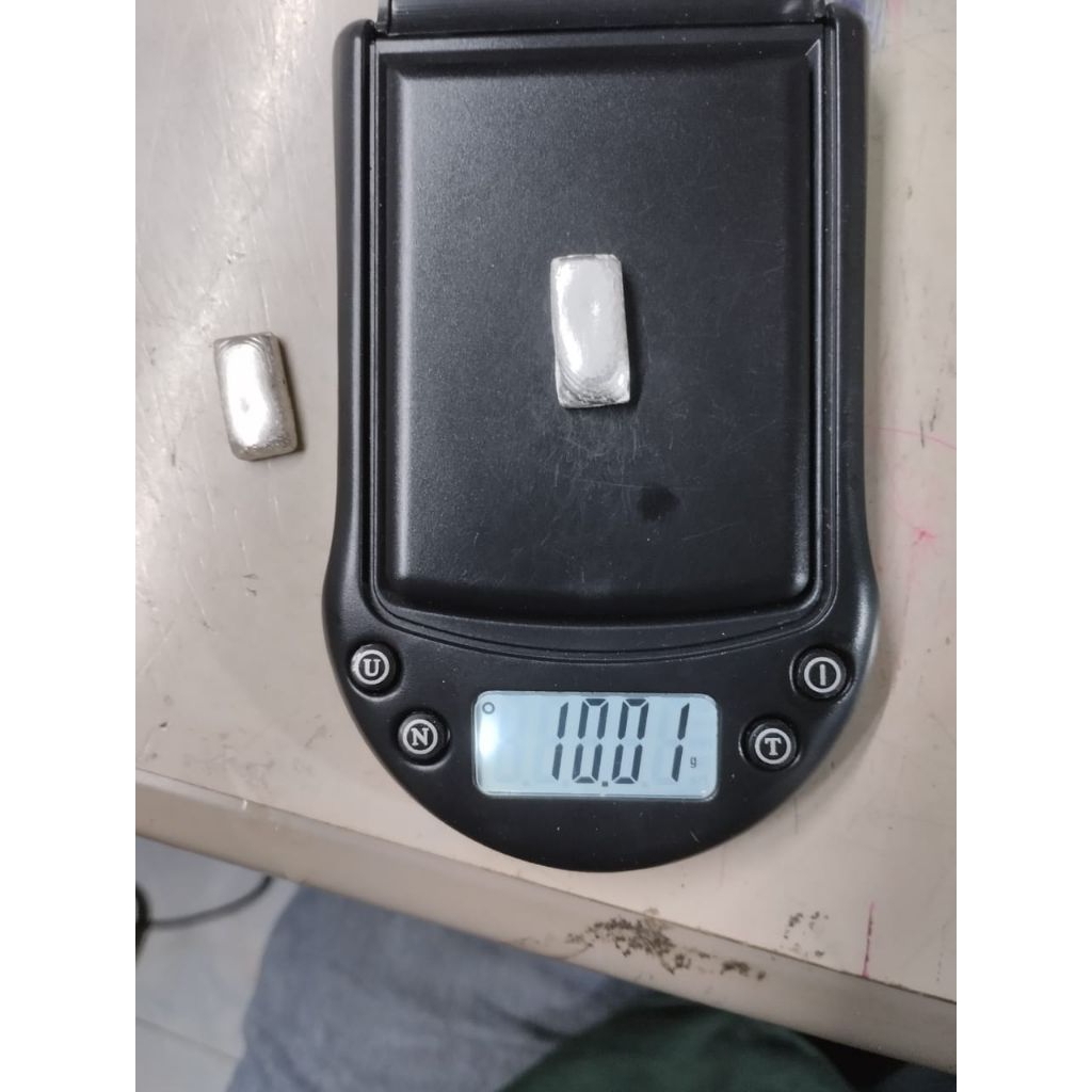 perak murni batangan 10 gram