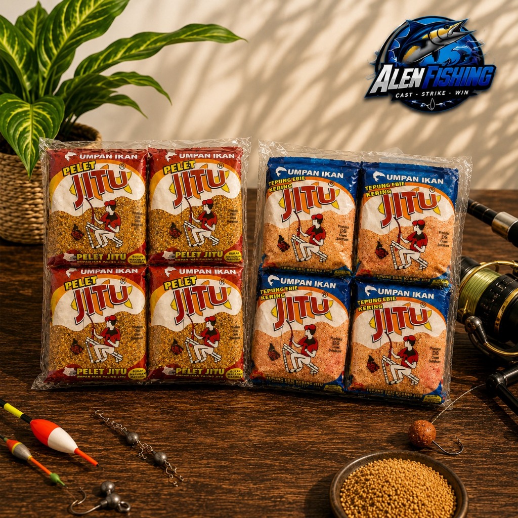 PELET JITU 1 PAK ISI 20PCS - Umpan pelet jitu Grosir/Eceran murah