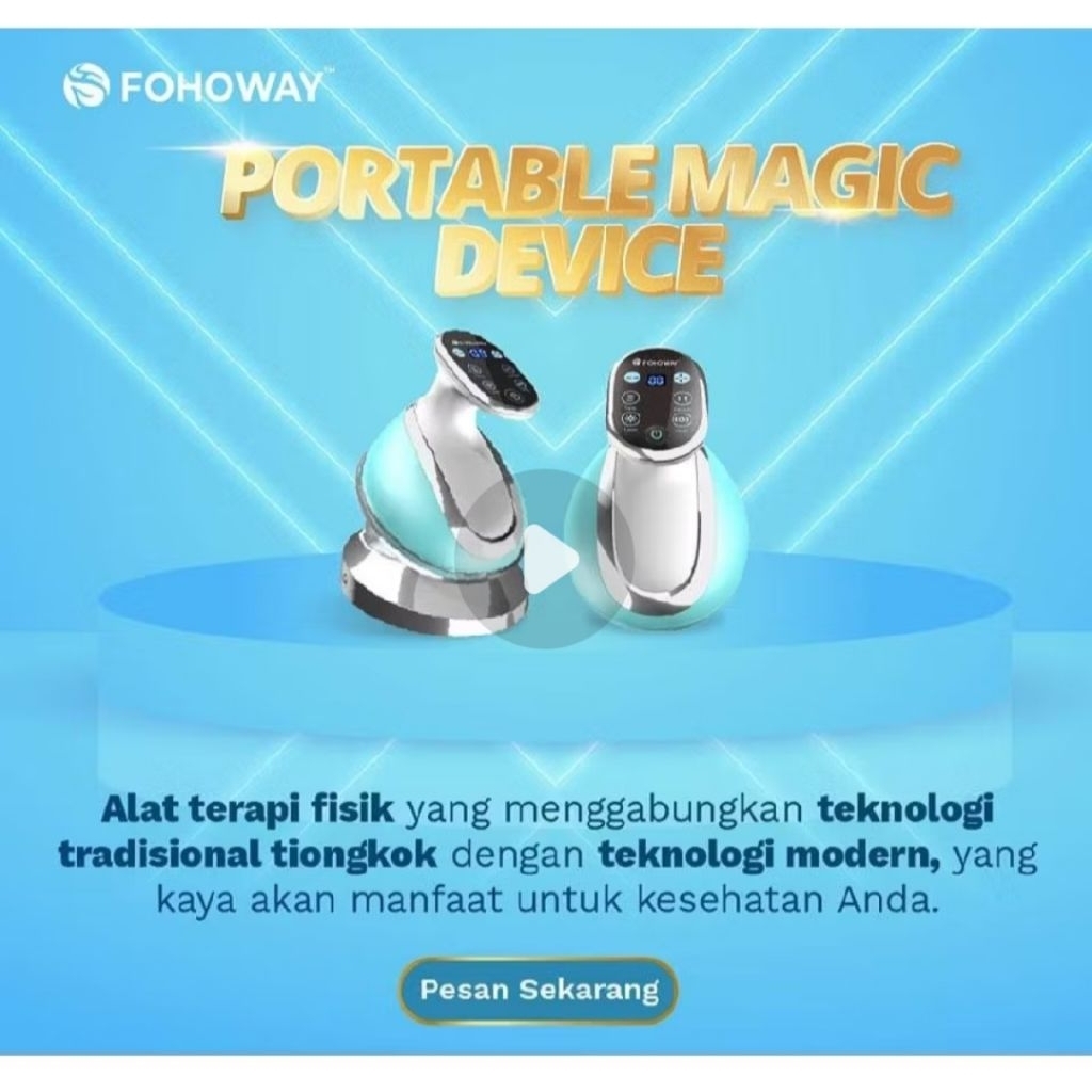 Jual Fohoway PMD Portable Magic Device Alat Terapi Asam Urat