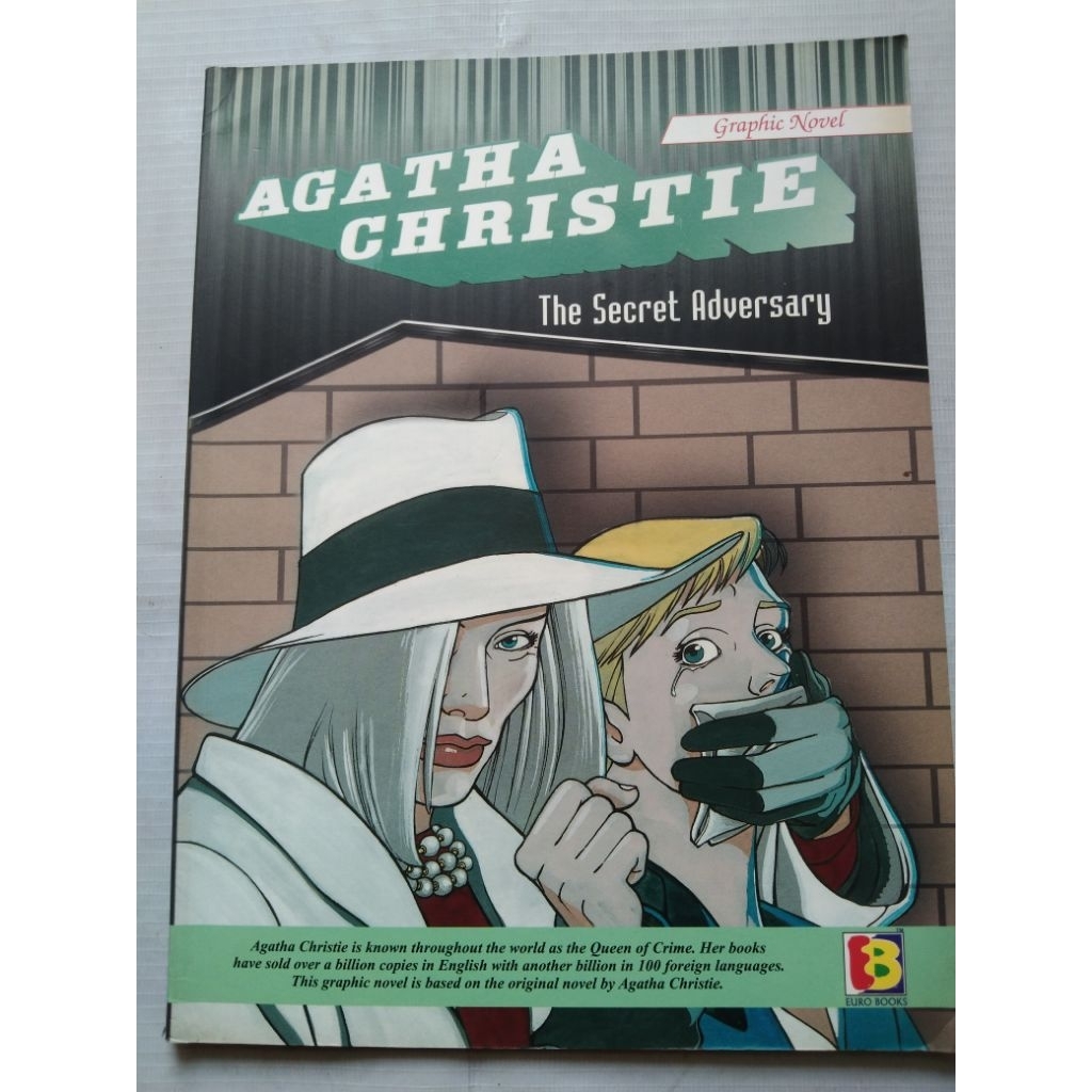 Buku Komik Impor GRAPHIC NOVEL THE SECRET ADVERSARY by Agatha Christie