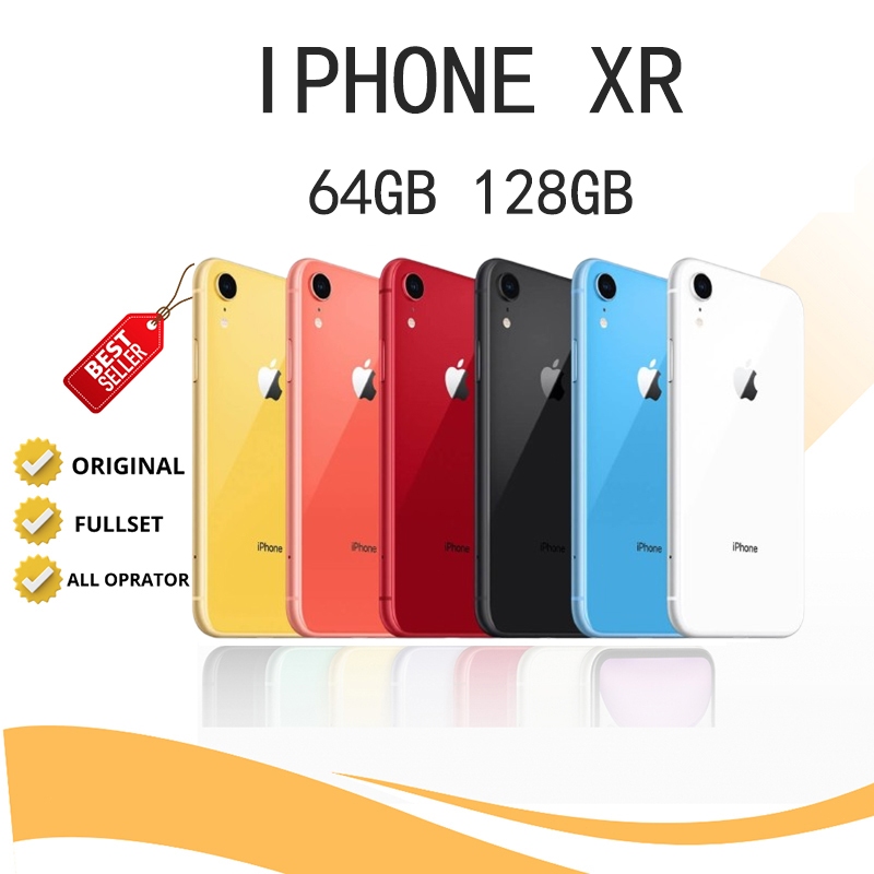 HP XR IPHONE XR 64GB/128GB SECOND FULLSET 100%like new 100%  NORMAL FULLSET