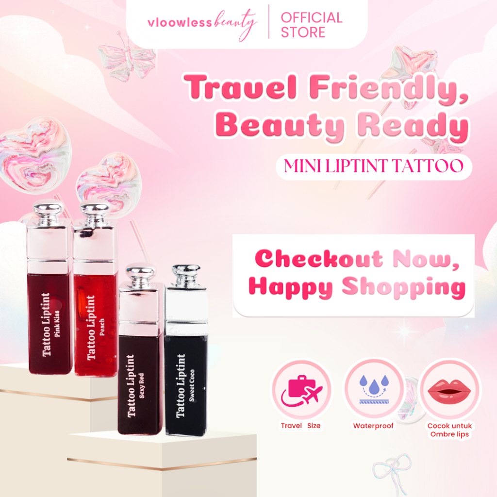 Vloowless Beauty Mini Tattoo Liptint