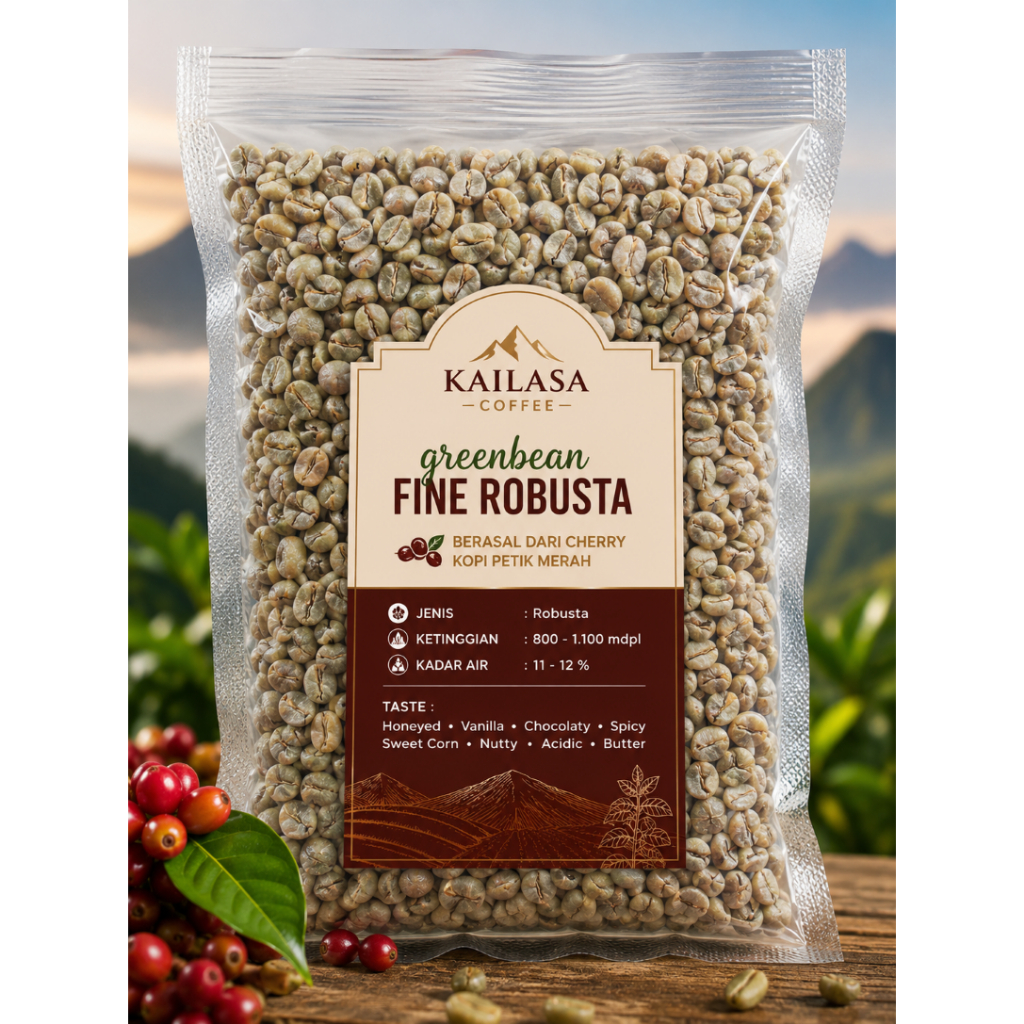 Kailasa Greenbean Fine Robusta Banjarnegara