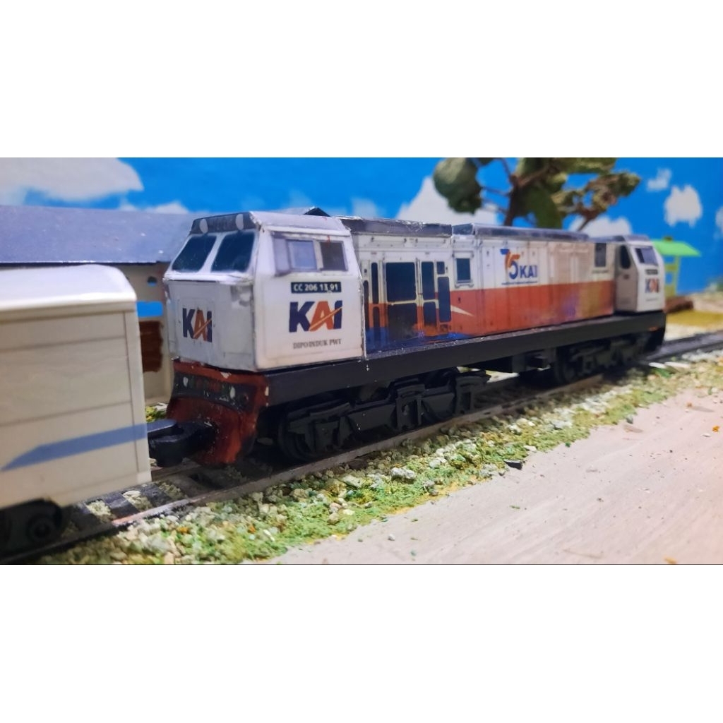 [BERMESIN] Kereta Api Indonesia CC206 75 HUT RI