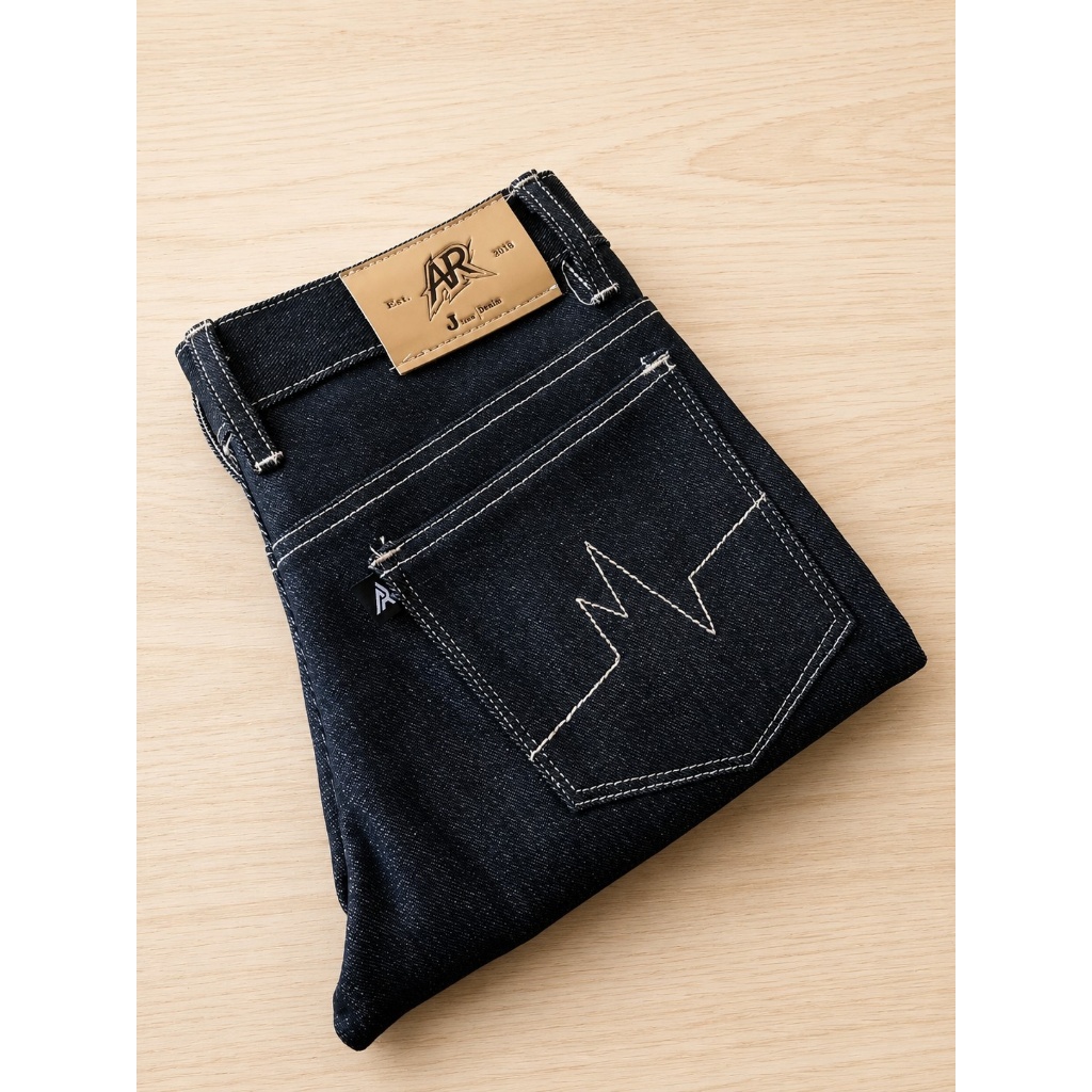 DENIM SELVEDGE CELANA DENIM DARK BLACK INDIGO REDLINE | CELANA DENIM SELVEDGE / SELVEDGE DENIM ACCEN