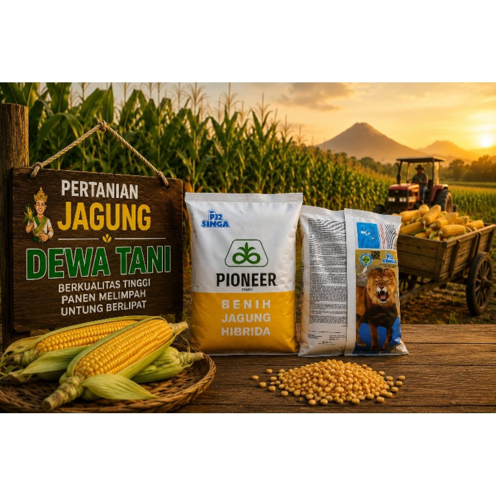 Benih Jagung PIONEER P32 SINGA 1KG