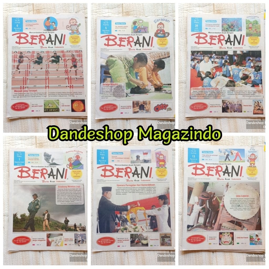 BERANI ~ berita anak indonesia - koran anak (bekas)