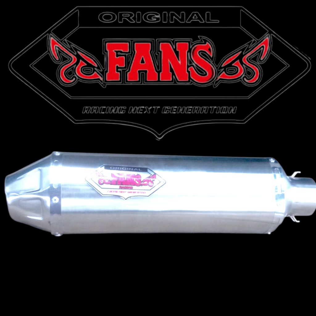 FANS RACING MUFFLER KNALPOT SRK450RR SRK250RD ZX25R Z250 CBR250RR R25 MT25 ZX4 NINJA 250 KAWASAKI 25