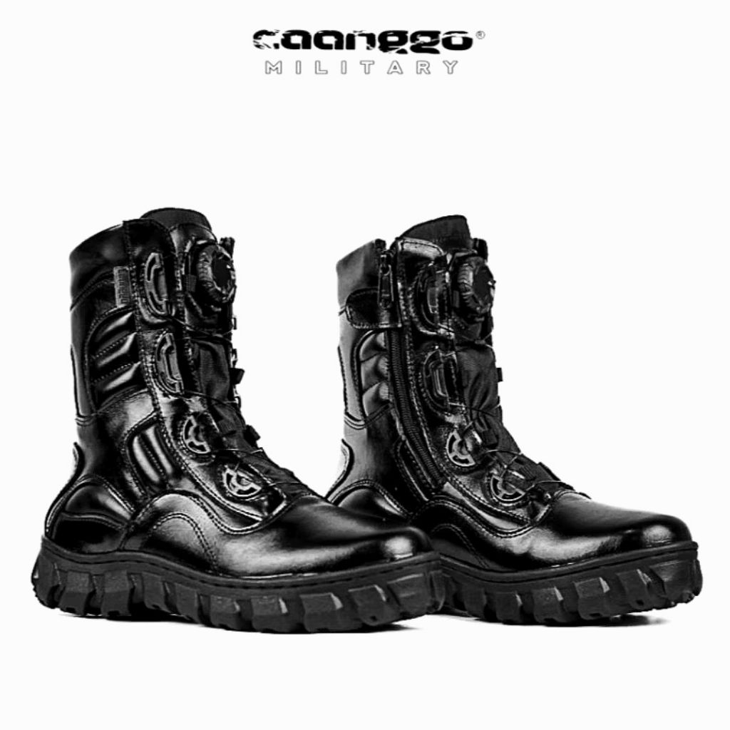 Sepatu pdl tali putar terbaru 2026 original caanggo militery