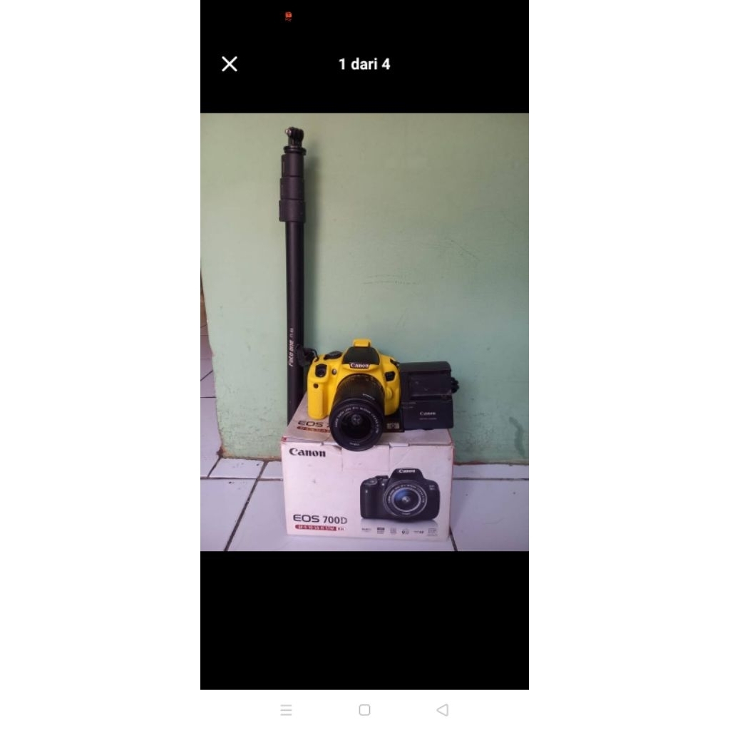 Kamera DSLR Canon 700d second