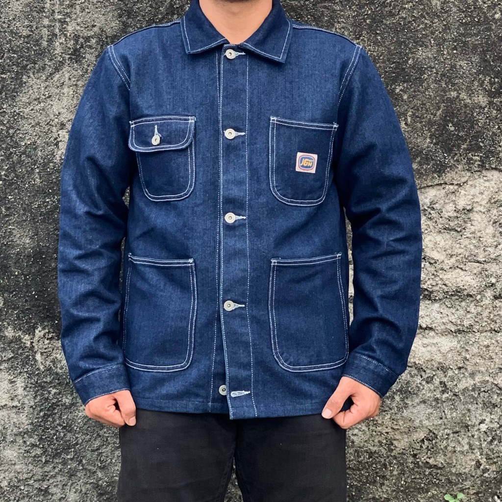 Jimmy & Martin Chore Jacket Indigo