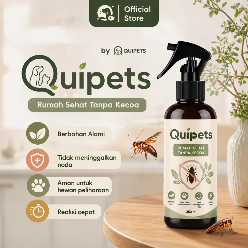 SPRAY PENGUSIR KECOA - Semprotan Pengusir Kecoa Alami Obat Pengusir Anti Kecoa