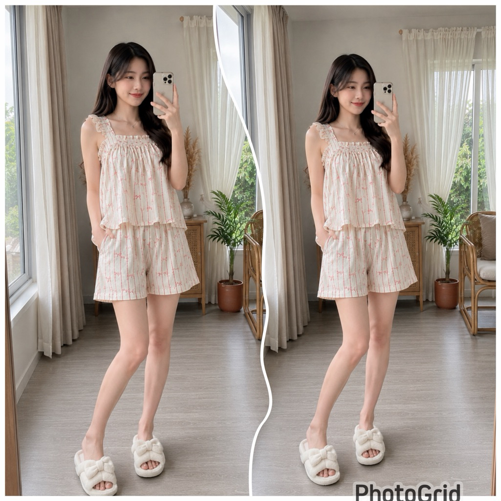 setelan cathlen/oneset cathlen/singlet/pendek/setelan antipelakor/setelan sexy/daster putri bali/kat