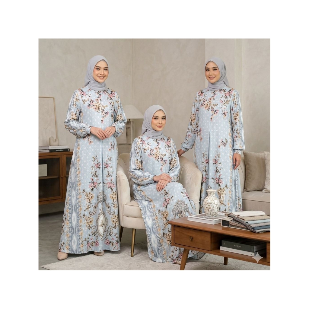 READY GAMIS LABELLA DAILY X PART OF ANJANI STORE ORI FEBRUARI SERIES TWILL UNIQLO #1