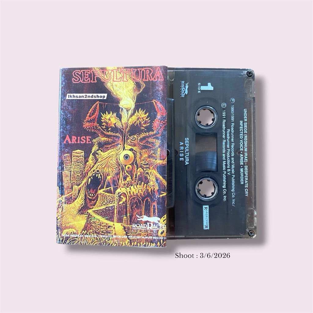 Kaset Pita Sepultura - Arise