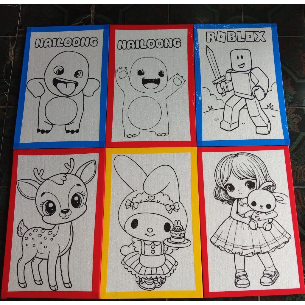 paket 20 styrofoam lukis