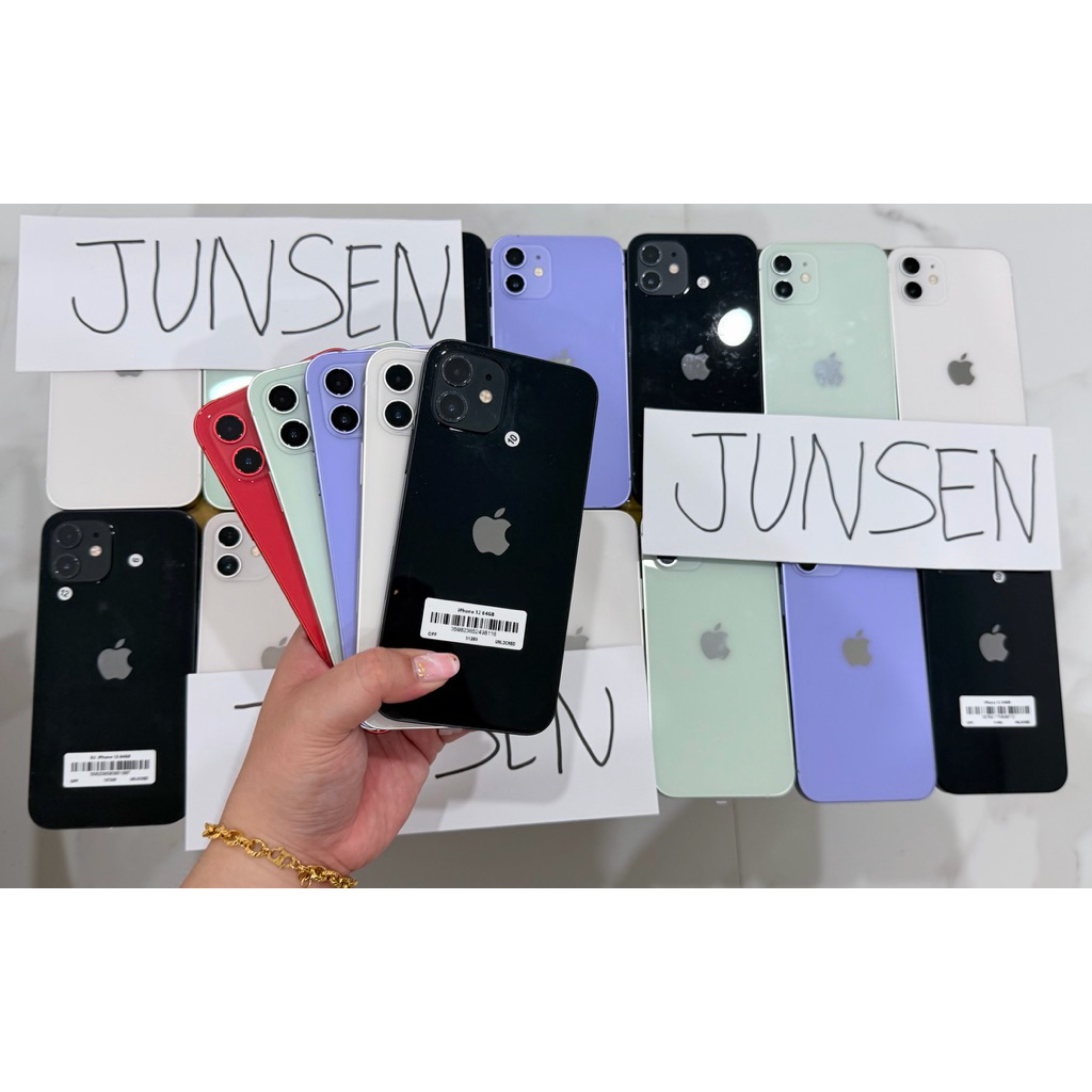 JUNSEN - HANDPHONE 12 64GB SECOND ORIGINAL 100% EX INTER