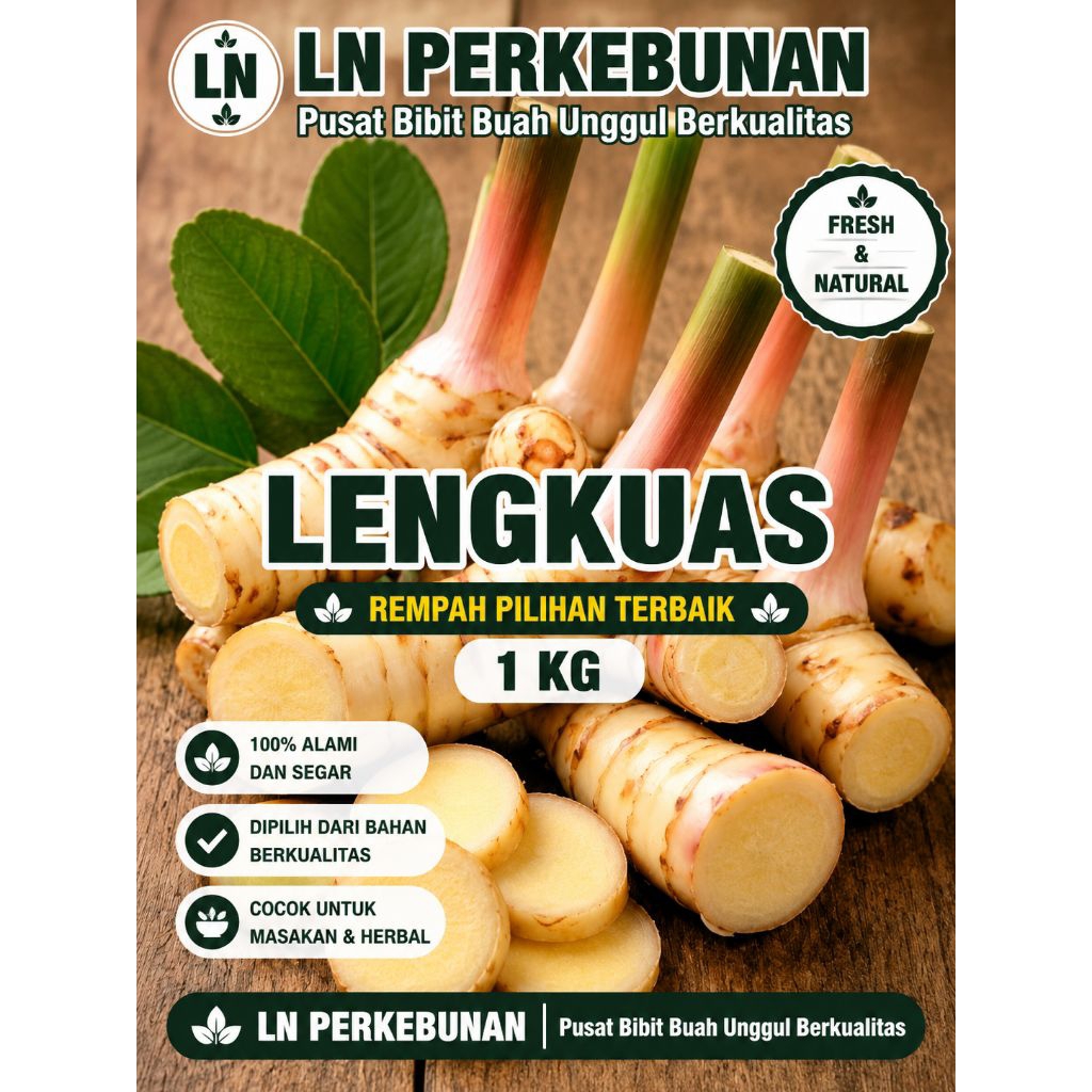 lengkuas laja 1kg sudah di cuci bersih