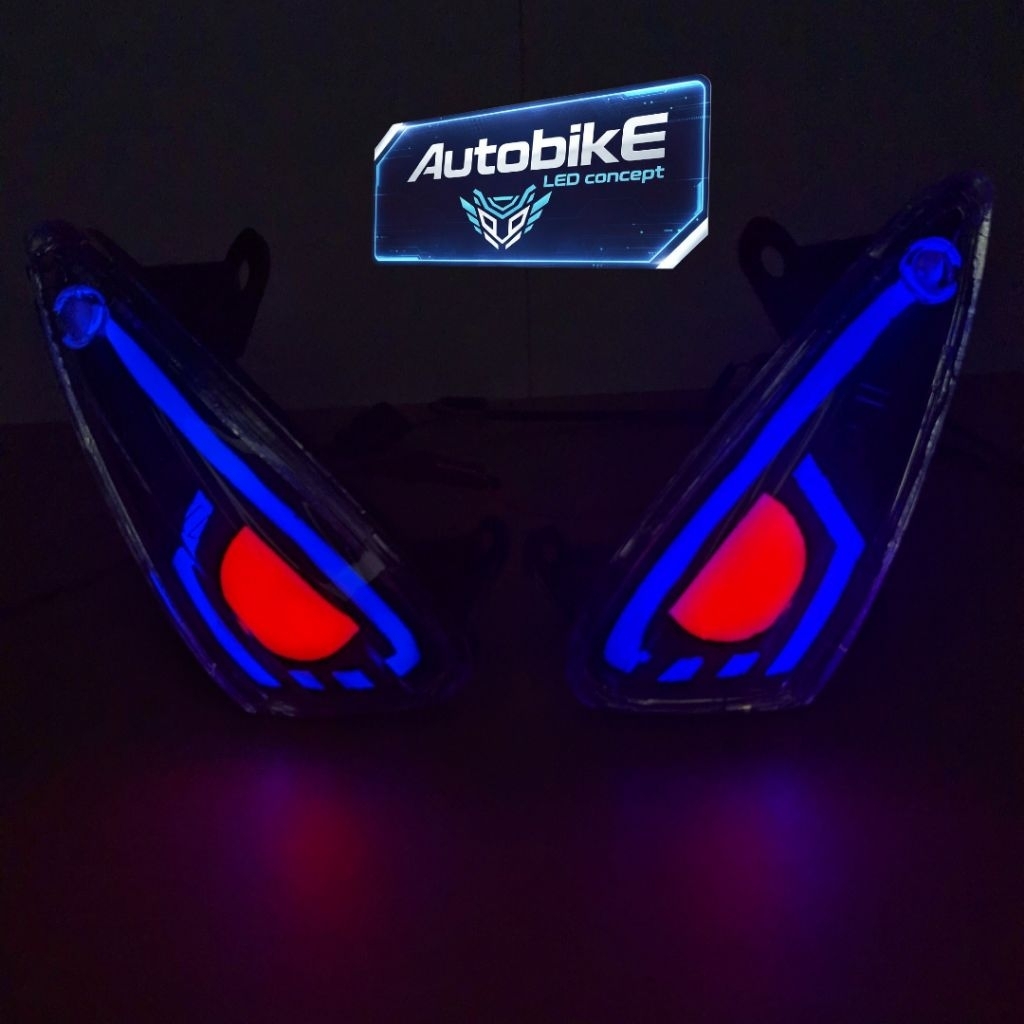 Lampu sein custom supra x125 old running