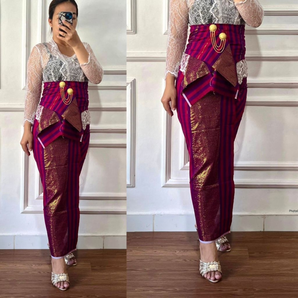 Endek tenun sekordi free selendang // endek bali // endek tenun bali // kain lembaran