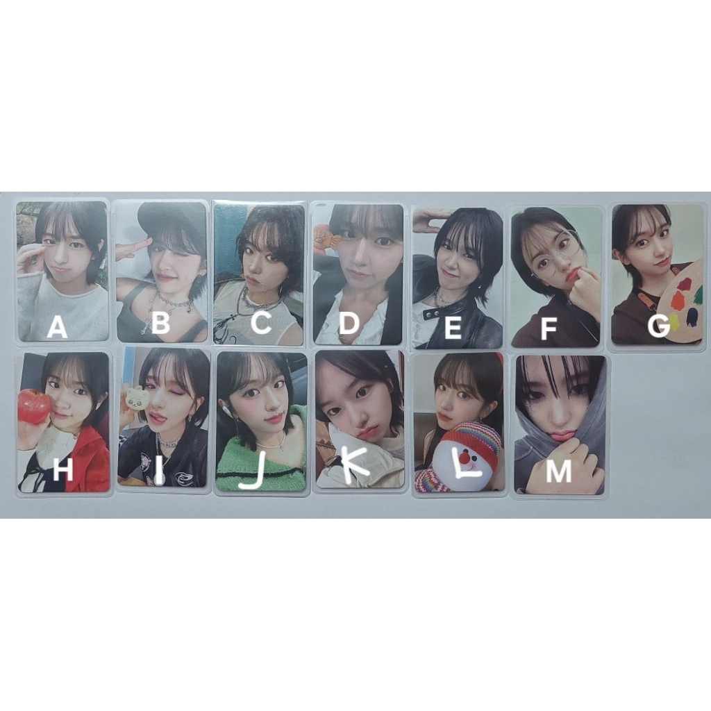 Photocard An yujin ive mine pob lucky draw withmuu torec fs soundwave sw apel daegu lenti ssq kms iv