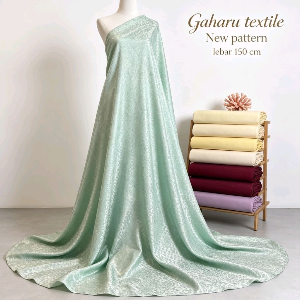 bahan jaguar embos premium // jaguar embos motif timbul 3d // jaguar embos meteran
