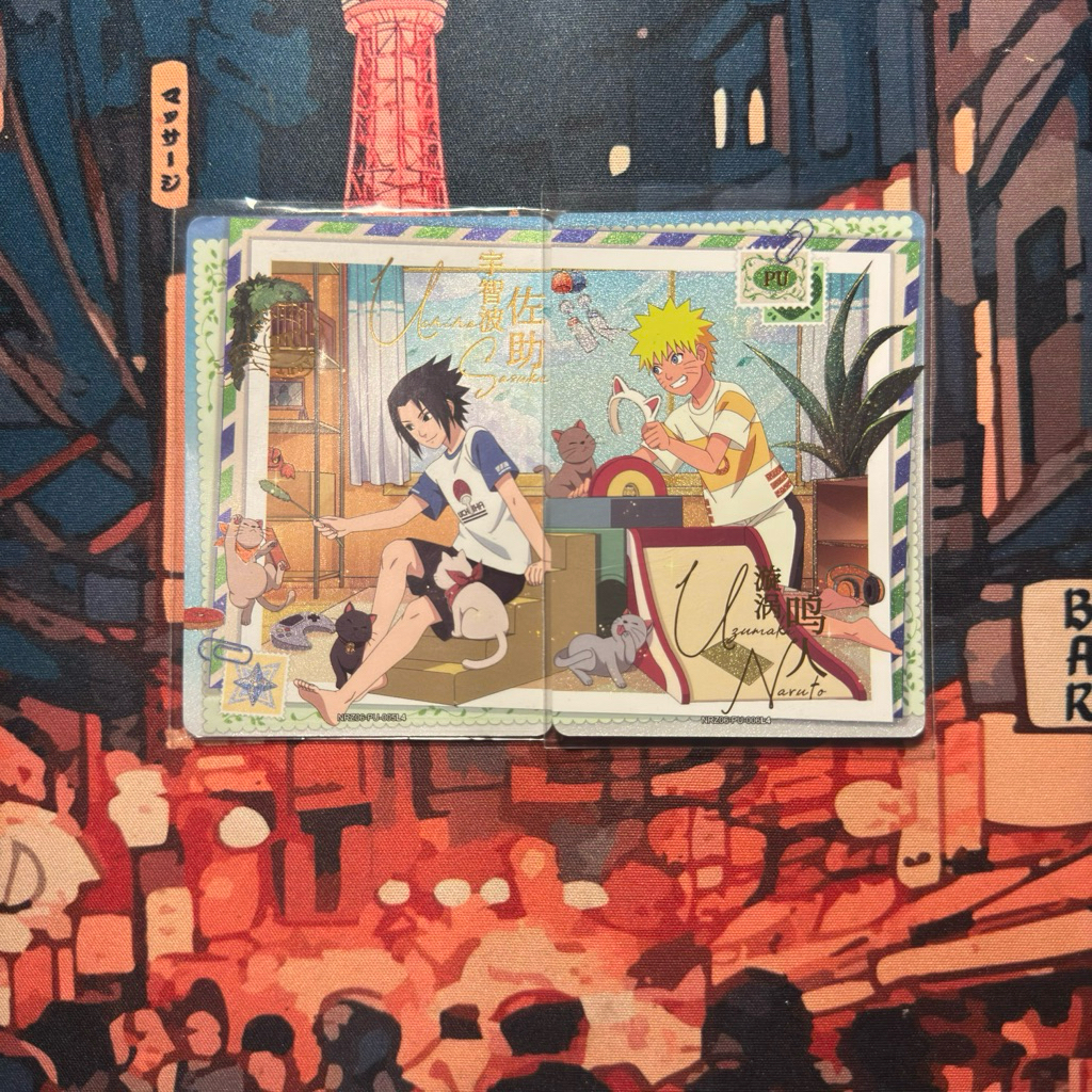 Kartu Naruto Hit Set 2 Sasuke & Naruto T4W6