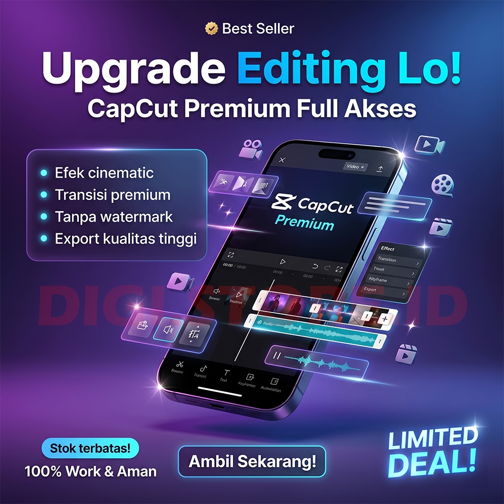 1000+ Template Capcut | Tanpa Watermark | Efek Viral TikTok Reels | Bergaransi