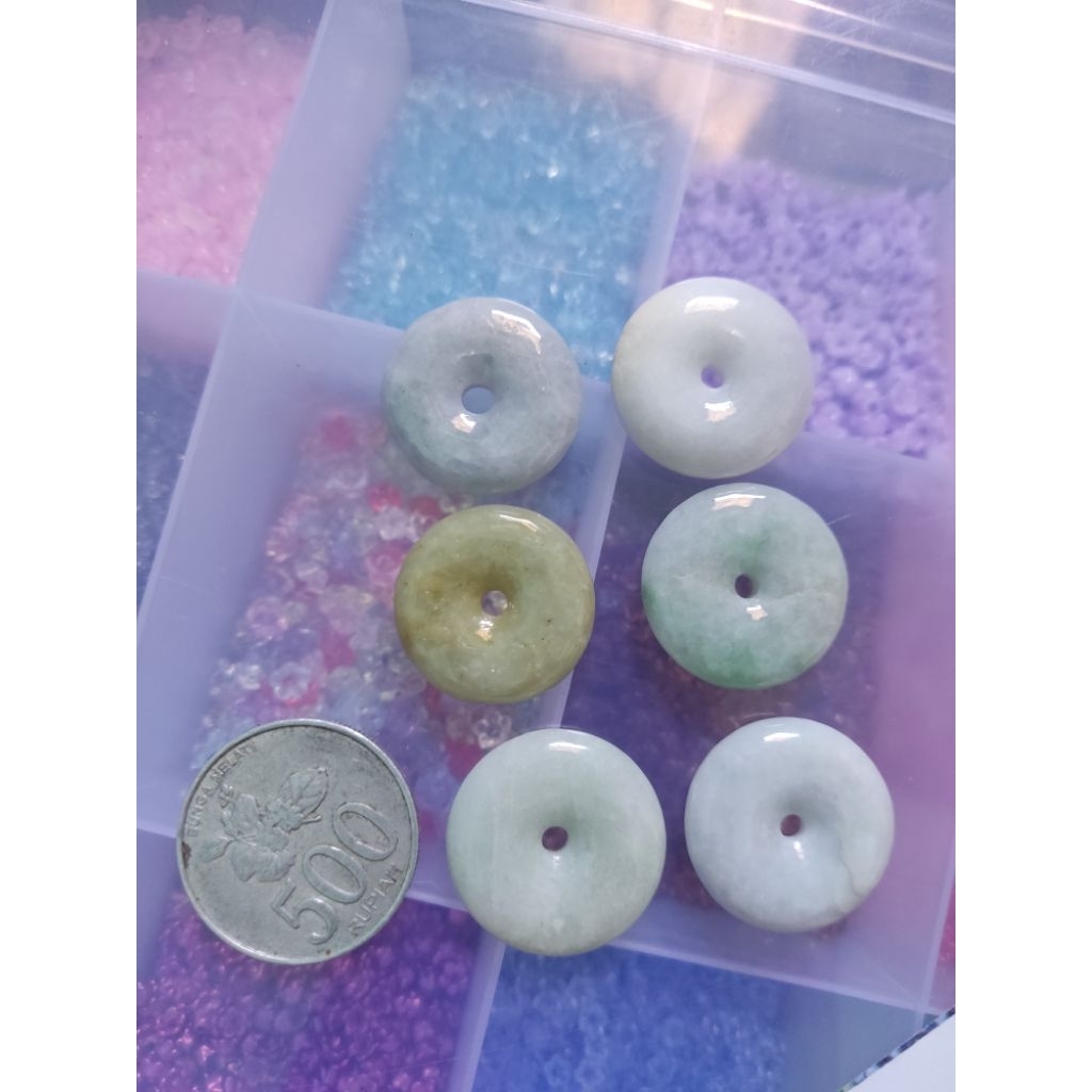 kalung donat giok burma dari china