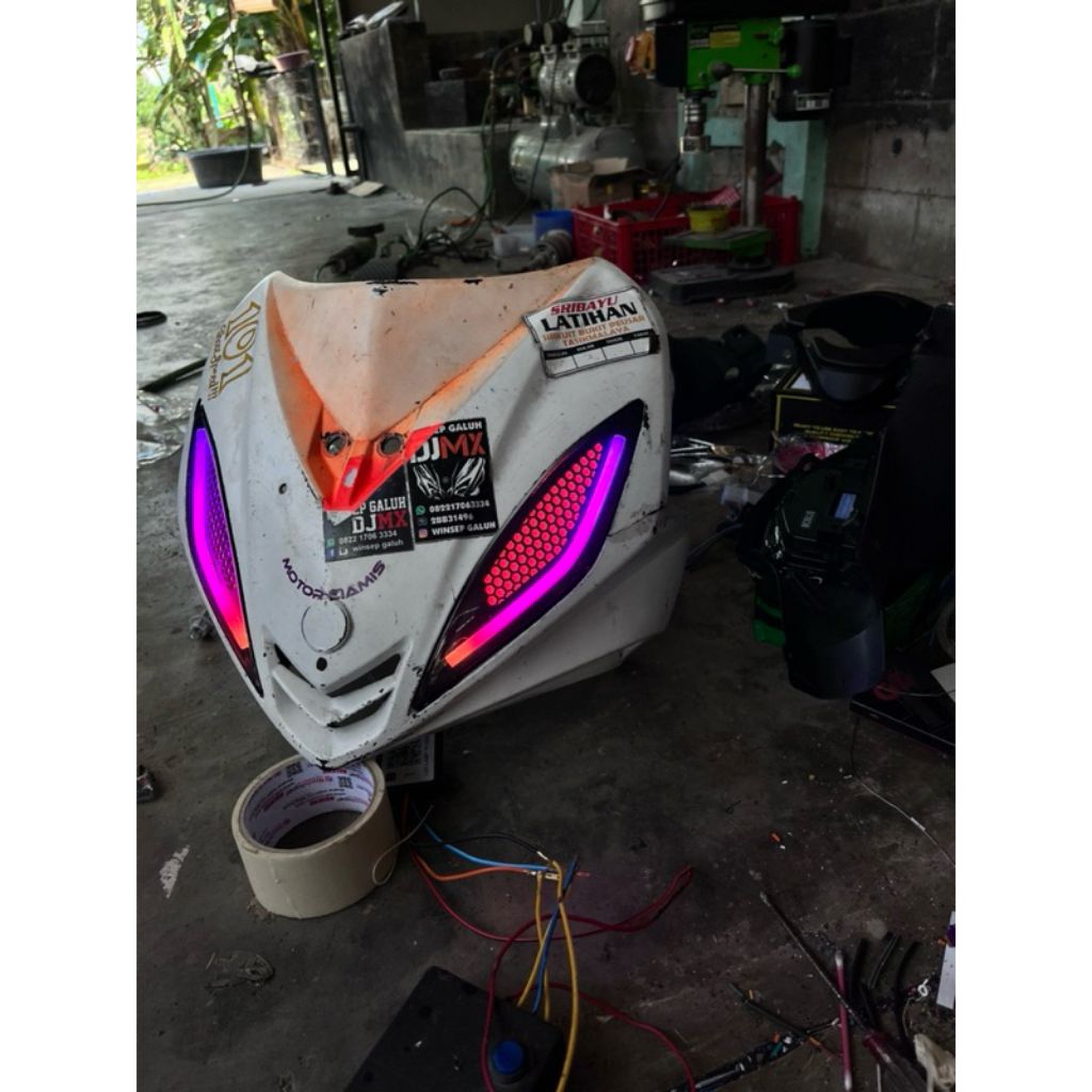 lampu senja jupiter mx lama jupiter mx old mata gaban jupiter mx old