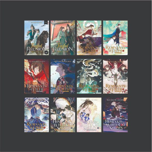 Novel Danmei BL Chinese Fiction Books Collection (English Version)