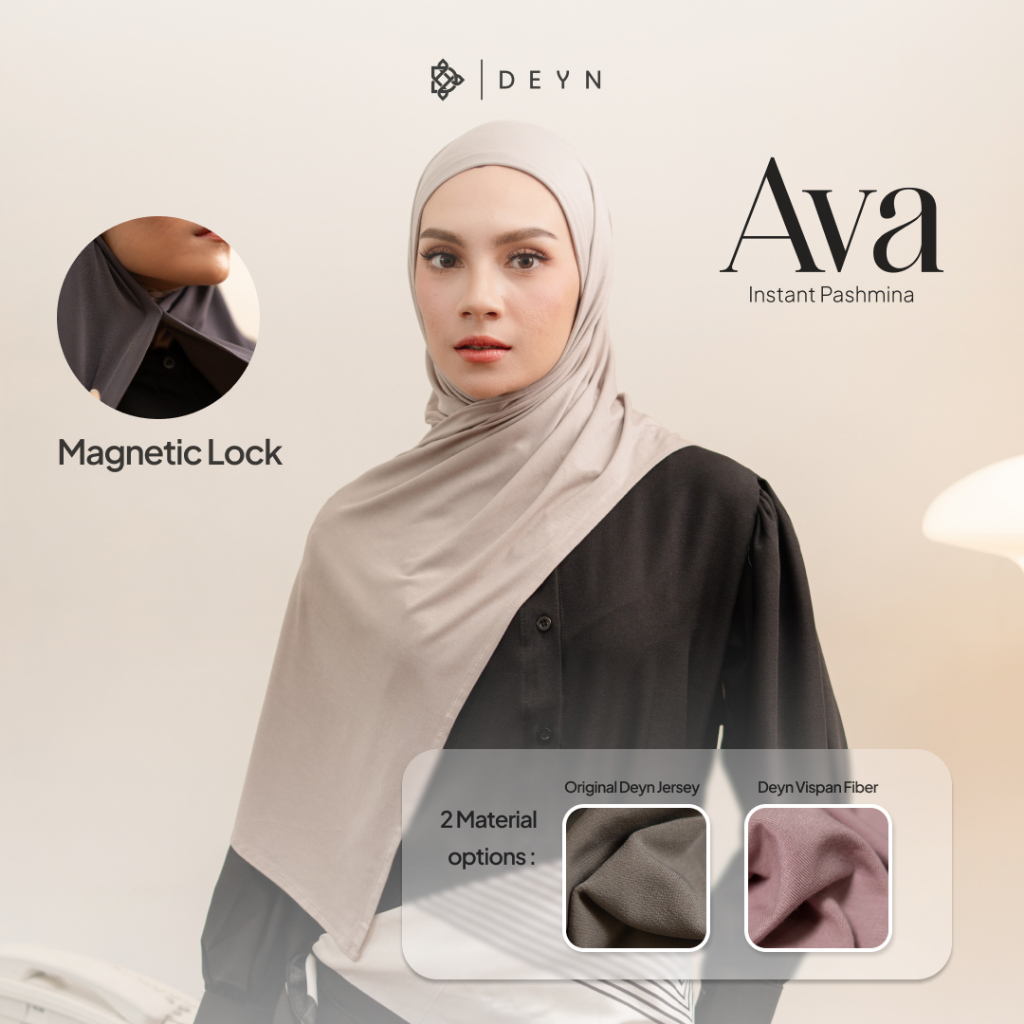 Deyn Scarf - Ava Instan Pashmina - Pashmina Magnet