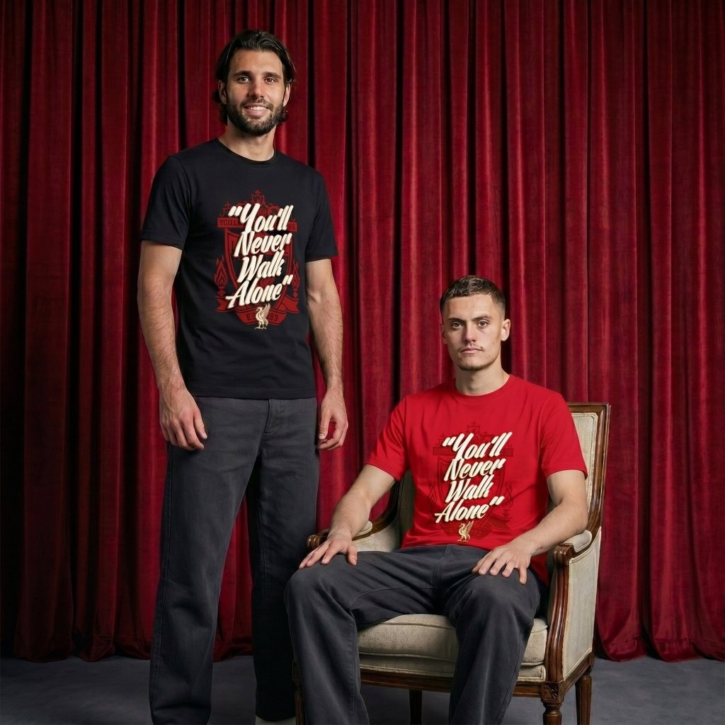 OVERHEADKICK PREMIUM TEES LIVERPOOL YNWA 1 T-SHIRT / KAOS BOLA / KAOS TIM LIVERPOOL FC / KATUN COMBE