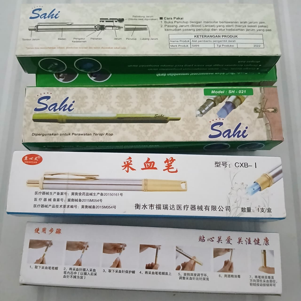 PEN BEKAM / PEN BEKAM LANCET / PEN Bekam Stainless Lancing Device