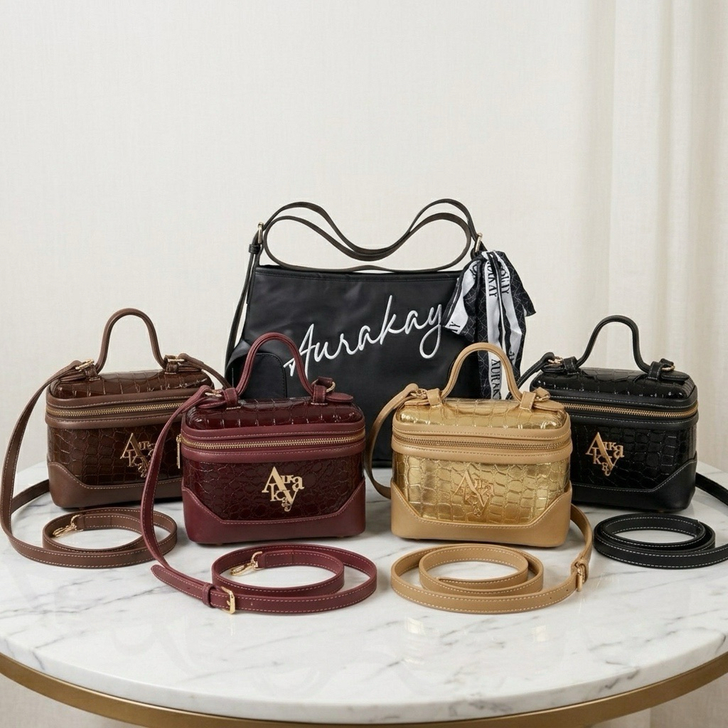 AURAKAY TAS PREMIUM JAZILA 8168 INDASAH 8006 ORI BY AURAKAY