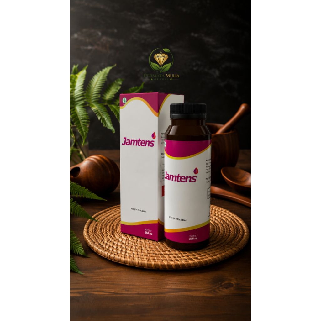 Jamtens Herbal Original 250ml Minuman Herbal Alami untuk Kesehatan Tubuh