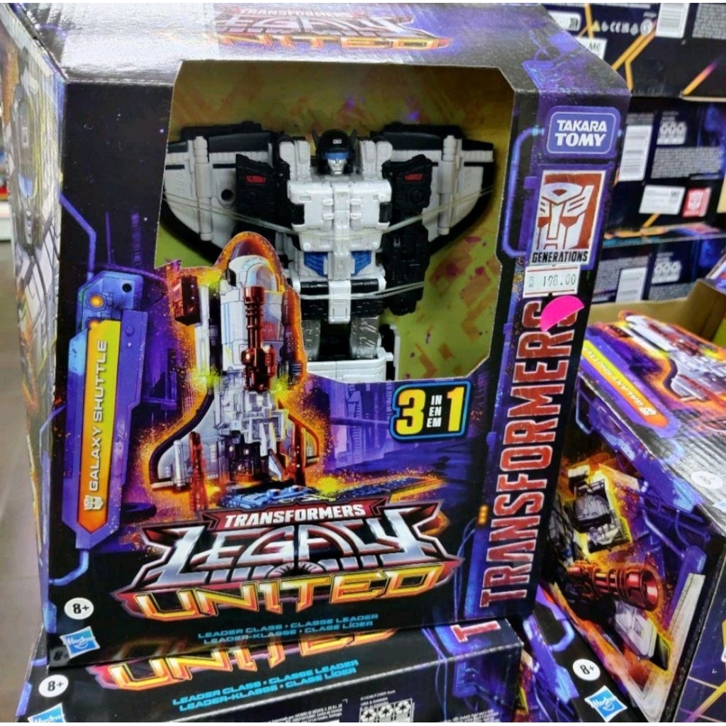 Hasbro transformers leader class baru segel