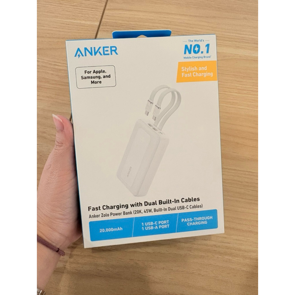 Anker Zolo Powerbank 20.000mAh 45W