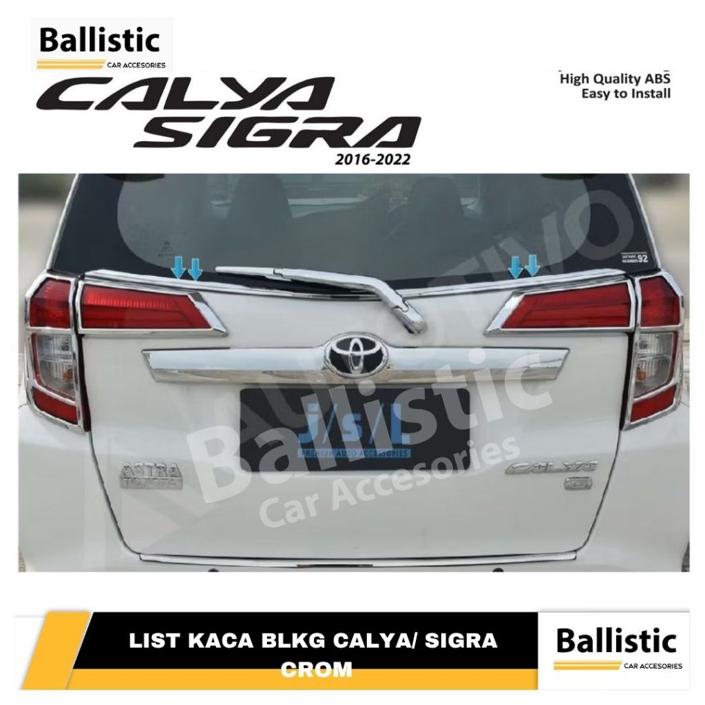 LIST KACA BELAKANG CALYA/SIGRA CHROME