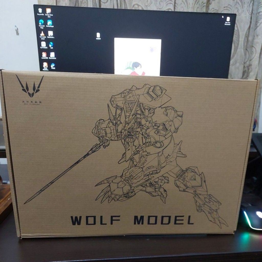 Wolf Model 1/100 Wolf King Model Kit Metal In Frame barbatos lupus rex Plamo
